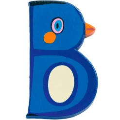 Letra de madera de animales 5,5 cm - B Djeco