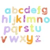 Letras abecedario minúsculas de colores con purpurina acrílicas (26) - Tickit