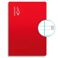 Libreta pauta Montessori 3,5 mm con margen 50 hojas A4