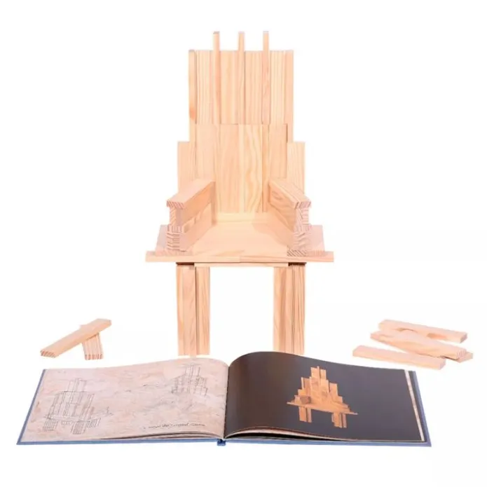 Libro azul nivel experto Construcciones en equilibrio - KAPLA