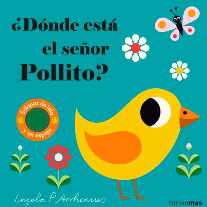 Libro con solapas ¿Dónde está el señor pollito?