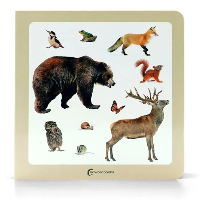 Libro de fotografías Animales del Bosque Volumen 2 - Nowordbooks