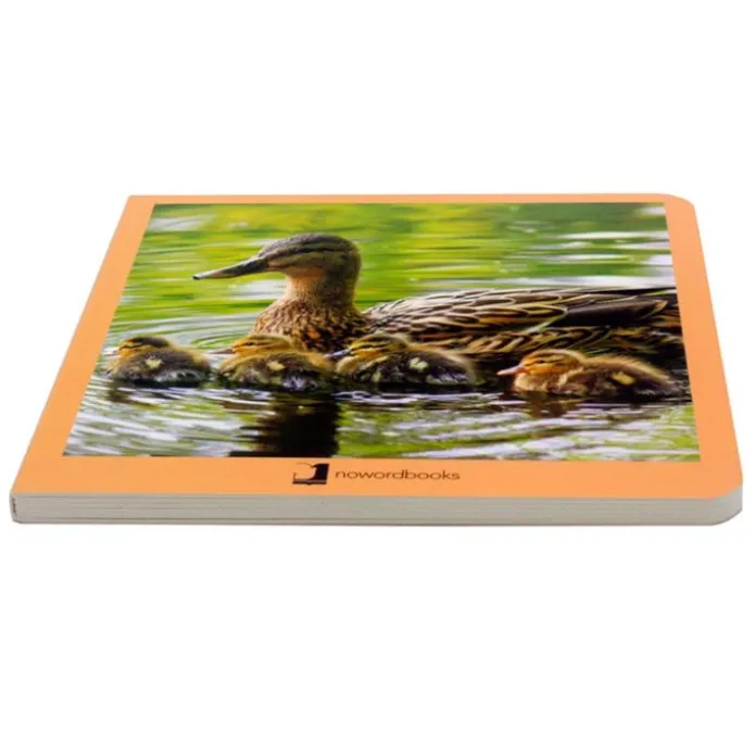 Libro de fotografías animales en familia Volumen 1 - Nowordbooks