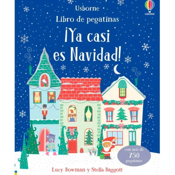 Libro de pegatinas ¡Ya casi es Navidad! - Usborne