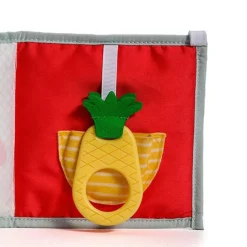 Libro de tela grande reversible para cuna con velcro - Taf Toys