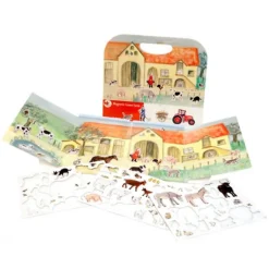Libro escenario magnético Granja - Egmont