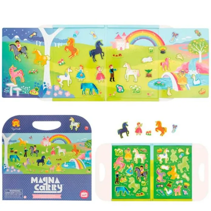 Libro escenario magnético reino de unicornios Magna Carry - Tiger Tribe