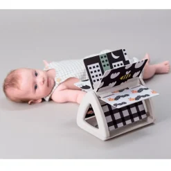 Libro giratorio para tummy time - Taf Toys
