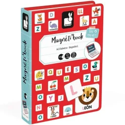 Libro magnético letras abecedario español - Janod