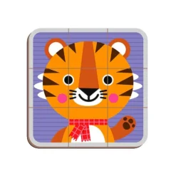 Libro magnético puzles de animales - Janod