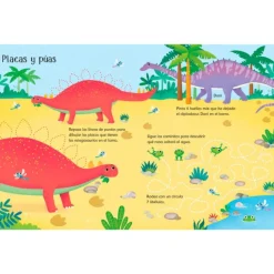 Libro pizarra El mundo de los dinosaurios - Usborne