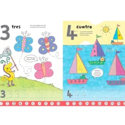 Libro pizarra Escribo los números - Usborne