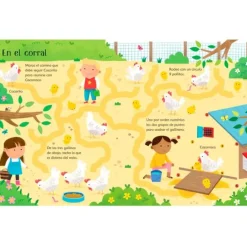 Libro pizarra Me divierto en primavera - Usborne