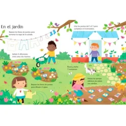 Libro pizarra Me divierto en primavera - Usborne