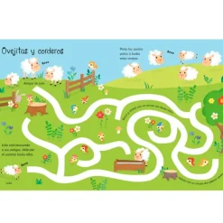 Libro pizarra Vamos a la granja - Usborne