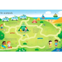 Libro pizarra Vamos a la playa - Usborne