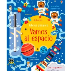 Libro pizarra Vamos al espacio - Usborne