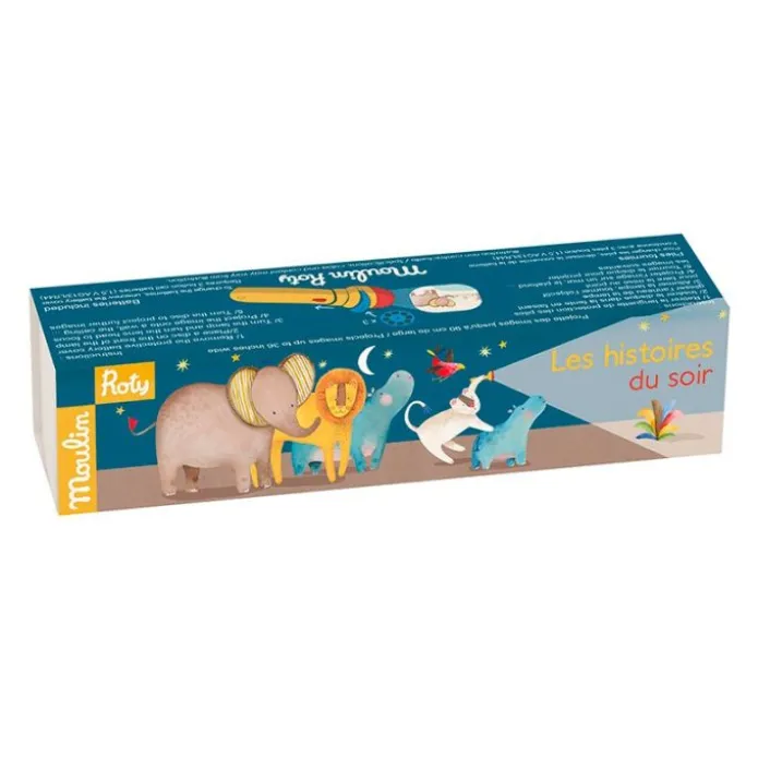 Linterna proyector de historias animales - Moulin Roty