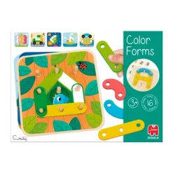 Láminas para completar con piezas de colores - Goula