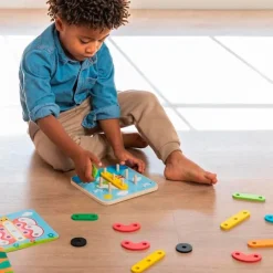 Láminas para completar con piezas de colores - Goula