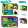 Loto 72 animales con imágenes y nombres en idiomas - Akros