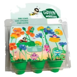 Maceteros y semillas de flores (6) - Green Warriors