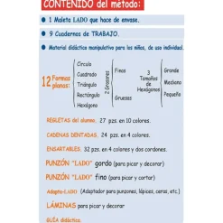 Maleta de actividades 5 años Método Pío-Pío - LADO