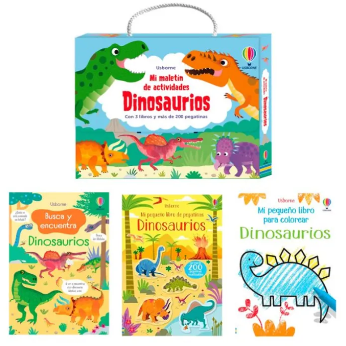 Maletín de actividades para salidas Dinosaurios - Usborne