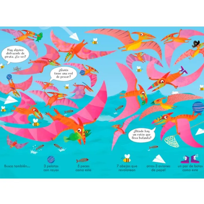 Maletín de actividades para salidas Dinosaurios - Usborne