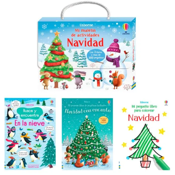Maletín de actividades para salidas Navidad - Usborne