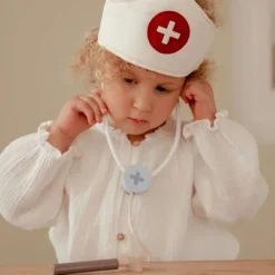 Maletín de médico o doctor con accesorios de madera - Little Dutch