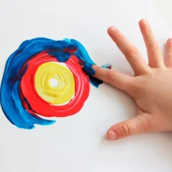 Maletín pintura de dedos colores básicos (6) - Primo