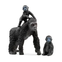 Mamá gorila con crías - Schleich