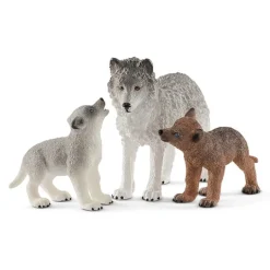 Mamá loba con cachorros - Schleich