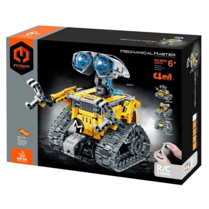 Maqueta robot 4 en 1 con radio control 560 piezas - iM.Master