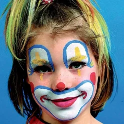 Maquillaje facial 4 colores Payaso