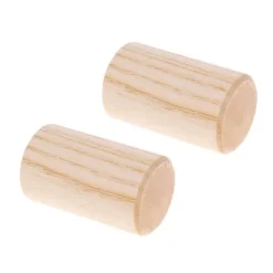 Maracas de madera con forma de cilindro (2) - Montessori