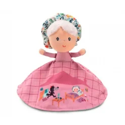 Marioneta reversible Caperucita Roja, lobo y abuelita - Lilliputiens