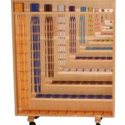 Material completo de perlas para gabinete - Montessori