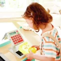 Mercado inteligente de madera con accesorios - Hape