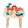 Mesa de actividades de madera Dinosaurios - Janod