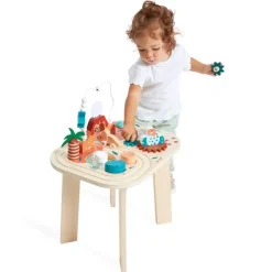Mesa de actividades de madera Dinosaurios - Janod