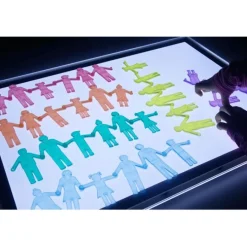 Mesa de luz de LEDS con luces de colores A2 - TickiT