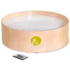 Mesa de luz de LEDS de colores con bordes 47 cm - JonEly