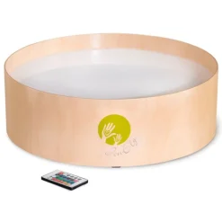 Mesa de luz de LEDS de colores con bordes 47 cm - JonEly