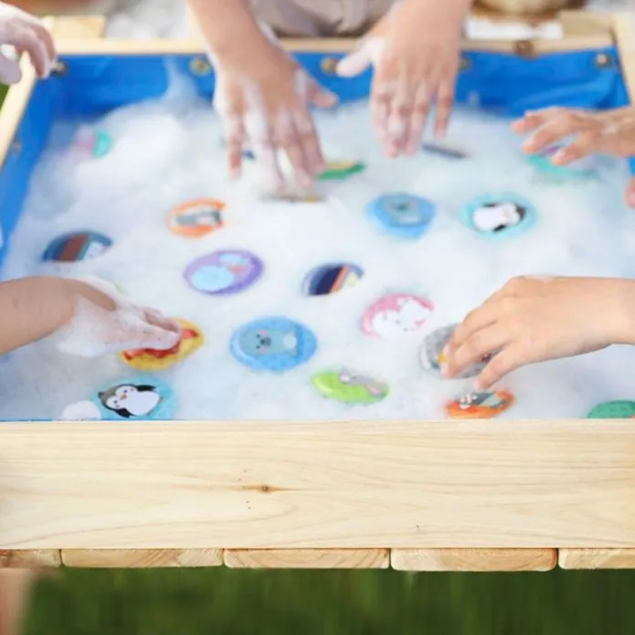 Mesa multiusos para agua y arena de madera - Plum