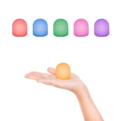 Mini cúpulas con luces de colores cambiantes (6) - Playlearn