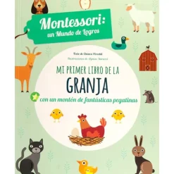 Mi primer libro de la granja. Montessori: un mundo de logros - Vicens Vives Kids