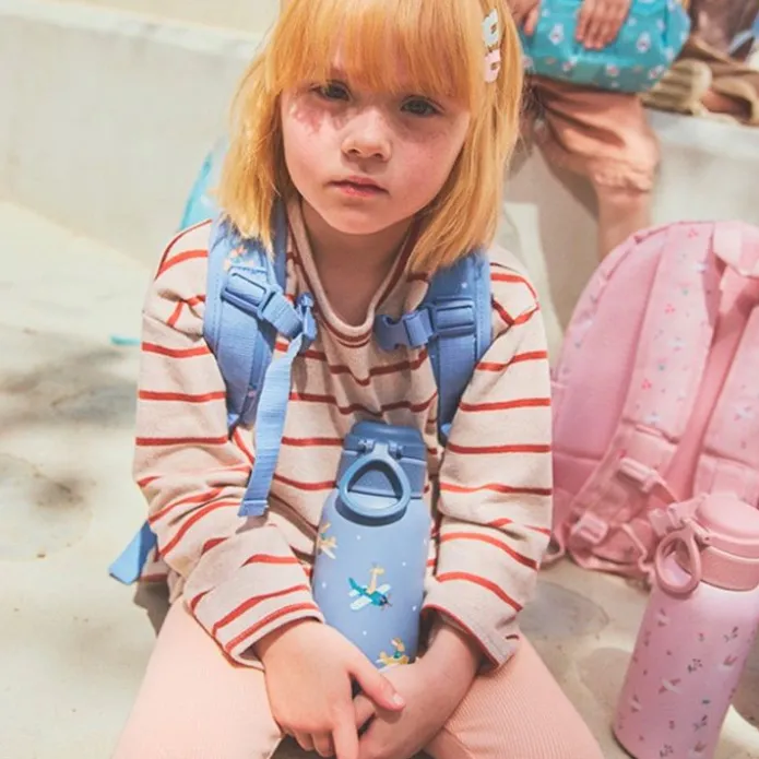 Mochila infantil azul animales y aviones Planes - Tutete