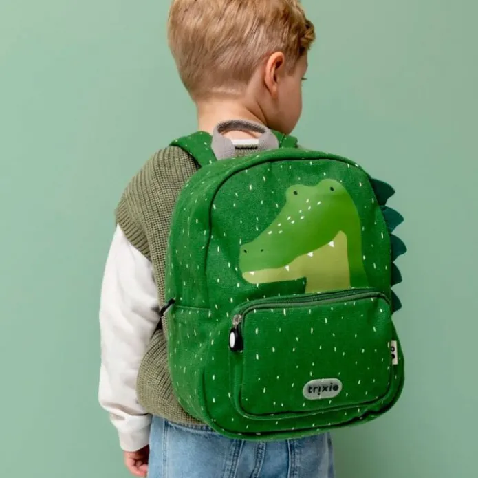 Mochila infantil verde caimán - Trixie